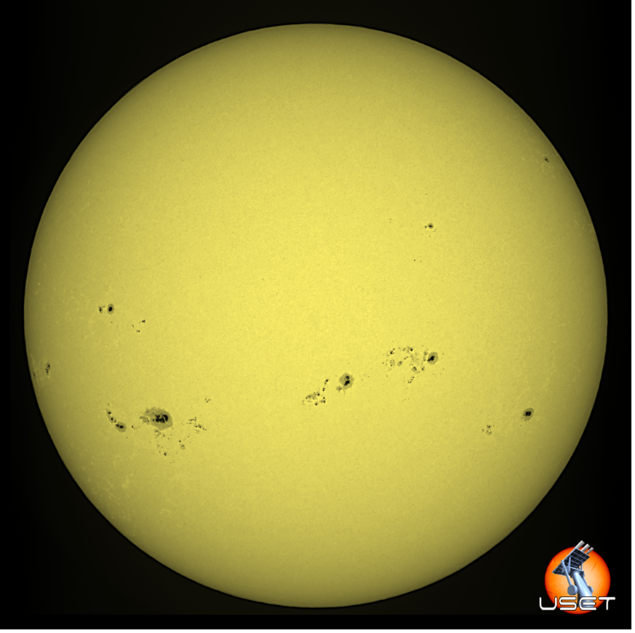 Observation of the Sun at USET on Aug. 7th 2024